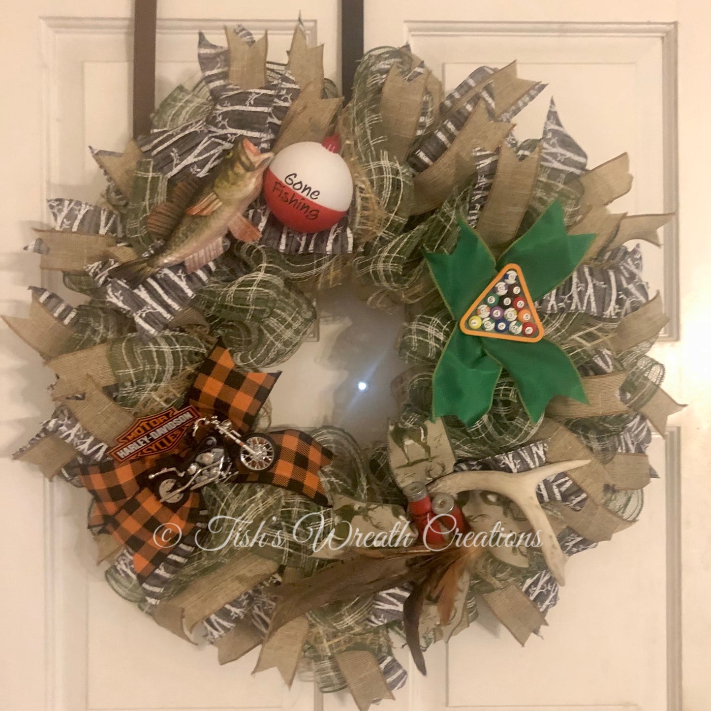 Custom Man Cave Wreath