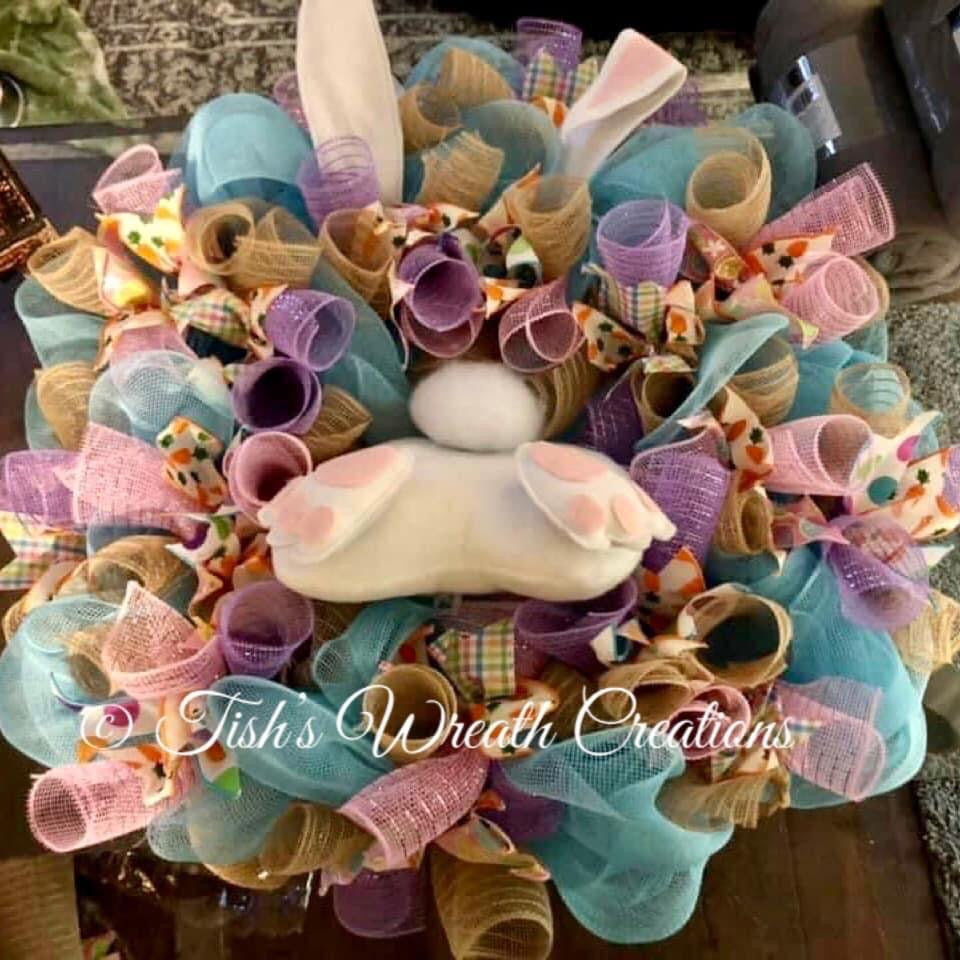 Bunny Butt Wreath