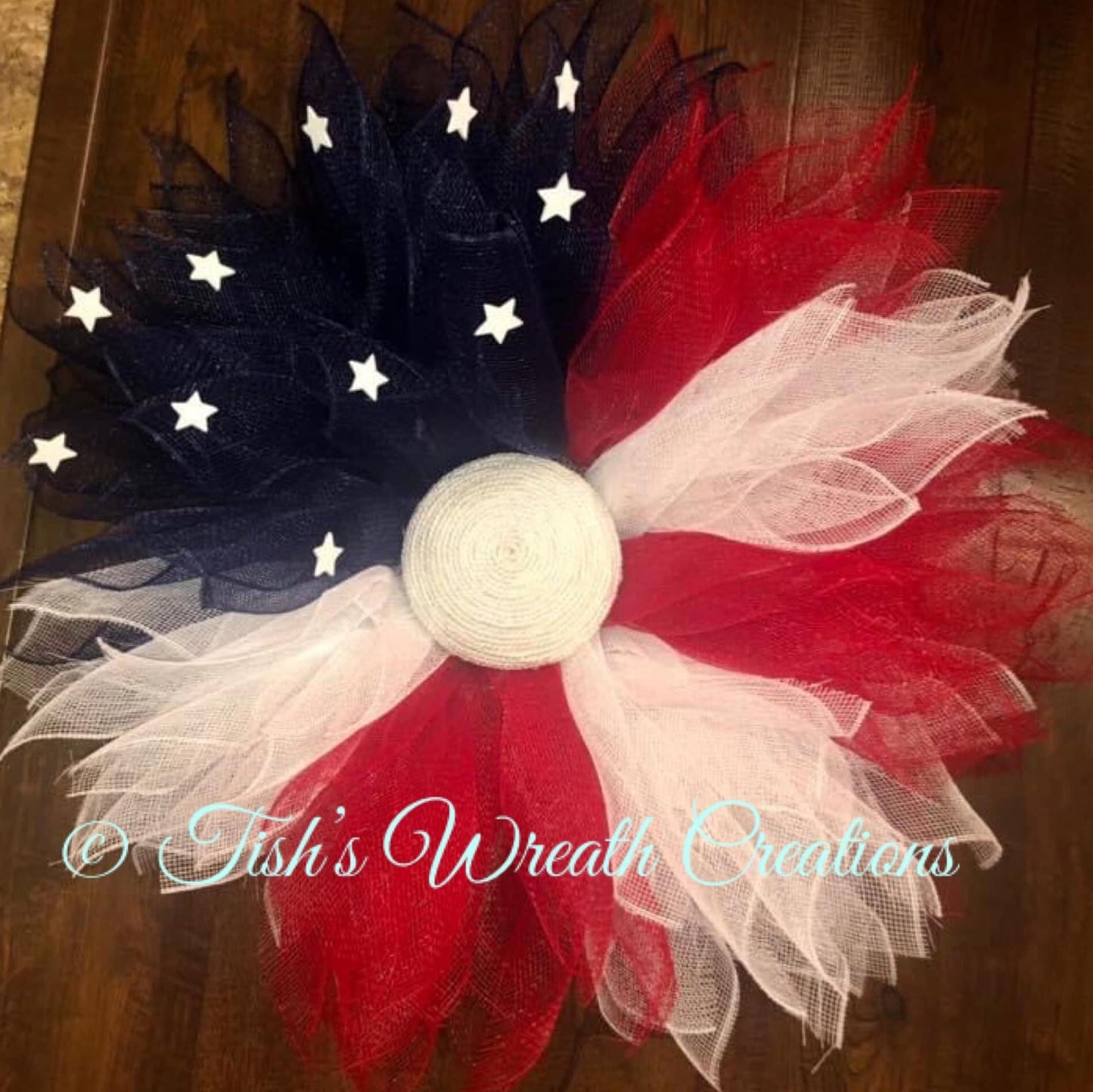 American Flag Wreath 1