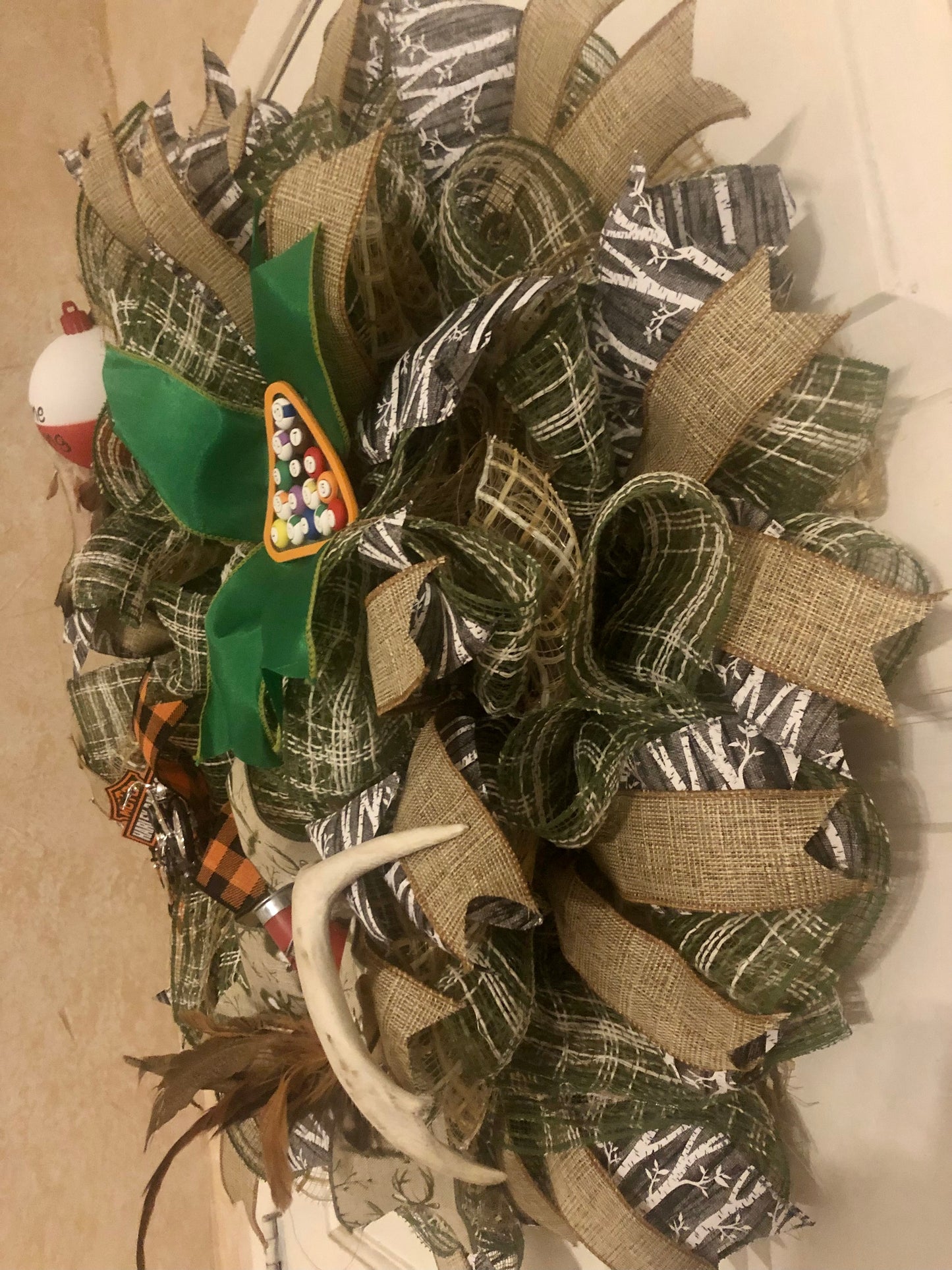 Custom Man Cave Wreath